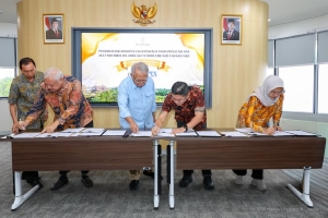 Konsep visual fasilitas komersial dan olahraga modern yang direncanakan akan dibangun di Ibu Kota Nusantara (IKN) oleh tiga investor swasta, diharapkan menjadi pusat aktivitas baru bagi masyarakat.