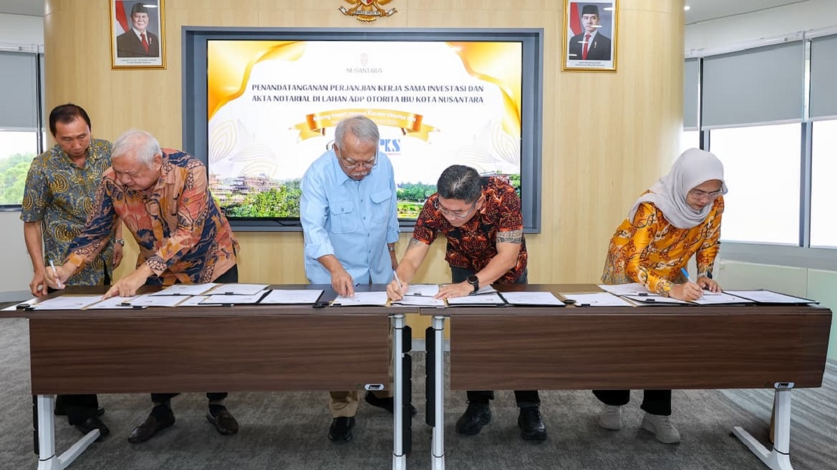 Konsep visual fasilitas komersial dan olahraga modern yang direncanakan akan dibangun di Ibu Kota Nusantara (IKN) oleh tiga investor swasta, diharapkan menjadi pusat aktivitas baru bagi masyarakat.