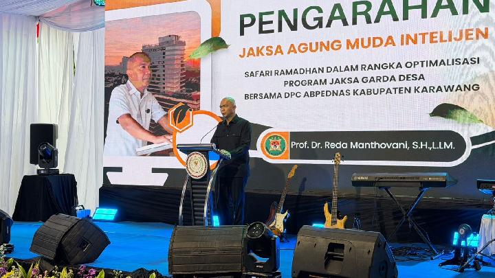 Jaksa Agung Muda Intelijen (Jamintel) dan perwakilan ABPEDNAS berdiskusi untuk memperkuat tata kelola dana desa melalui program Jaksa Garda Desa (Jaga Desa).