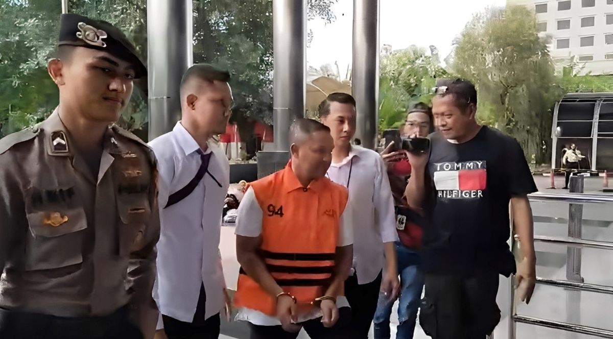 Gubernur nonaktif Riau Abdul Wahid saat menjalani proses hukum terkait kasus dugaan pemerasan yang ditangani Komisi Pemberantasan Korupsi (KPK).