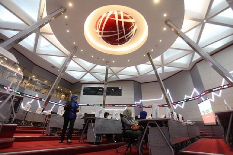 Pergerakan Indeks Harga Saham Gabungan (IHSG) di tengah sentimen pasar yang fluktuatif dan tekanan jual.