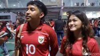 Timnas Indonesia merayakan kemenangan dominan di Stadion Utama GBK, Jakarta, Jumat (27/3/2026), di hadapan puluhan ribu suporter yang bergelora.