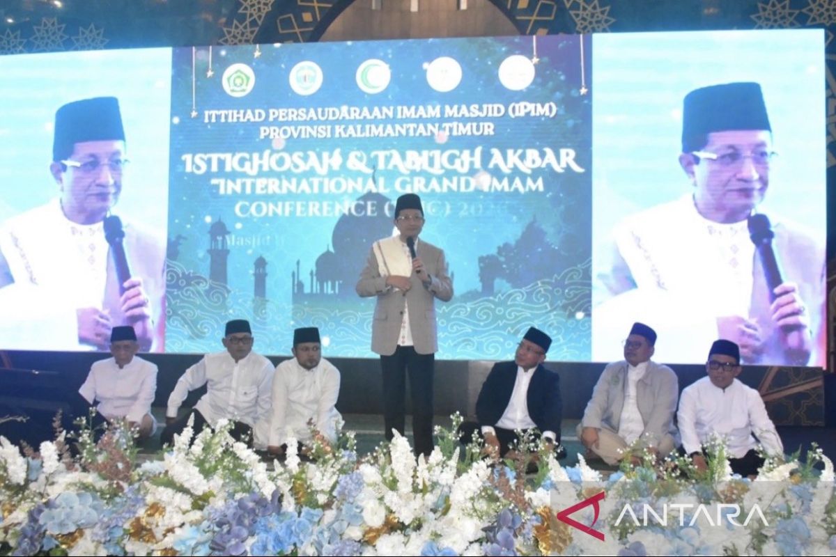 Masjid Islamic Center Samarinda, salah satu rumah ibadah terbaik yang diharapkan Menteri Agama Nasaruddin Umar bertransformasi menjadi pusat kekuatan ekonomi umat.