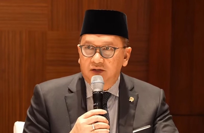 Menteri Investasi/Kepala BKPM Rosan Roeslani menyampaikan komitmen pemerintah dalam menjaga produktivitas BUMN di tengah upaya efisiensi energi.