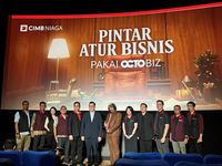 Tampilan platform digital banking OCTOBIZ dari CIMB Niaga, dirancang untuk memudahkan pengelolaan transaksi bisnis UMKM hingga korporasi besar.