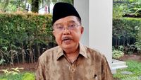 Mantan Wakil Presiden RI Jusuf Kalla saat menyampaikan pandangannya mengenai dinamika geopolitik global.