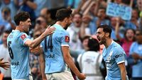 Bernardo Silva mencetak gol kemenangan Manchester City ke gawang Chelsea di semifinal Piala FA, membawa The Citizens ke final.