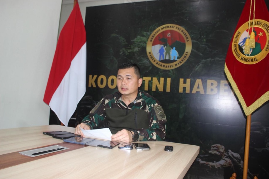 Aparat keamanan bersiaga di wilayah Tembagapura, Papua Tengah, tempat operasi penegakan hukum intensif terhadap kelompok kriminal bersenjata (KKB) sering dilakukan. (Ilustrasi)