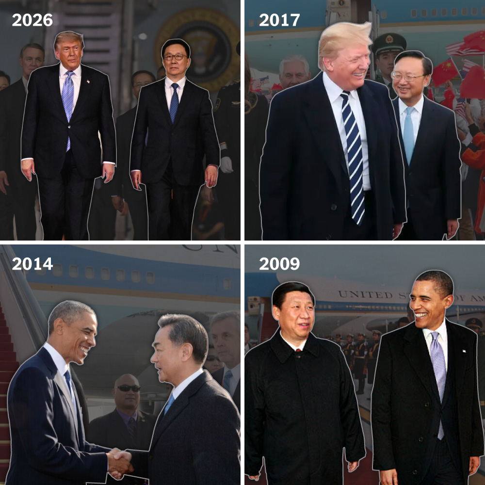 Presiden Trump disambut di Beijing dengan protokol kenegaraan yang kaya simbol, memicu analisis mendalam mengenai pesan diplomatik Tiongkok.