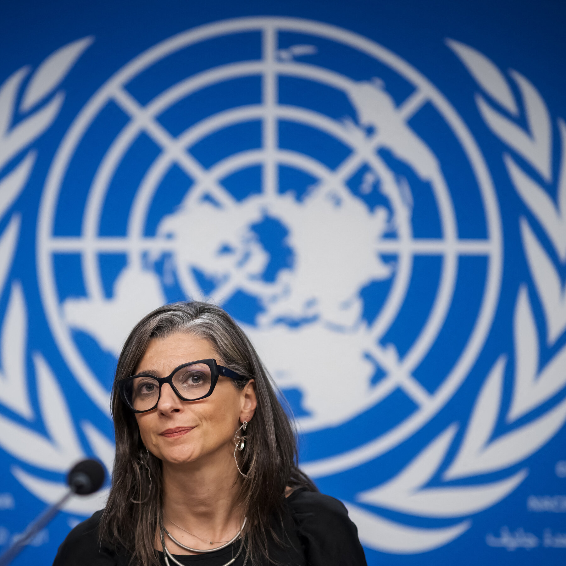 Francesca Albanese, Pelapor Khusus PBB untuk Hak Asasi Manusia di Wilayah Pendudukan Palestina, menantang dugaan sanksi AS terkait kebebasan berbicaranya.