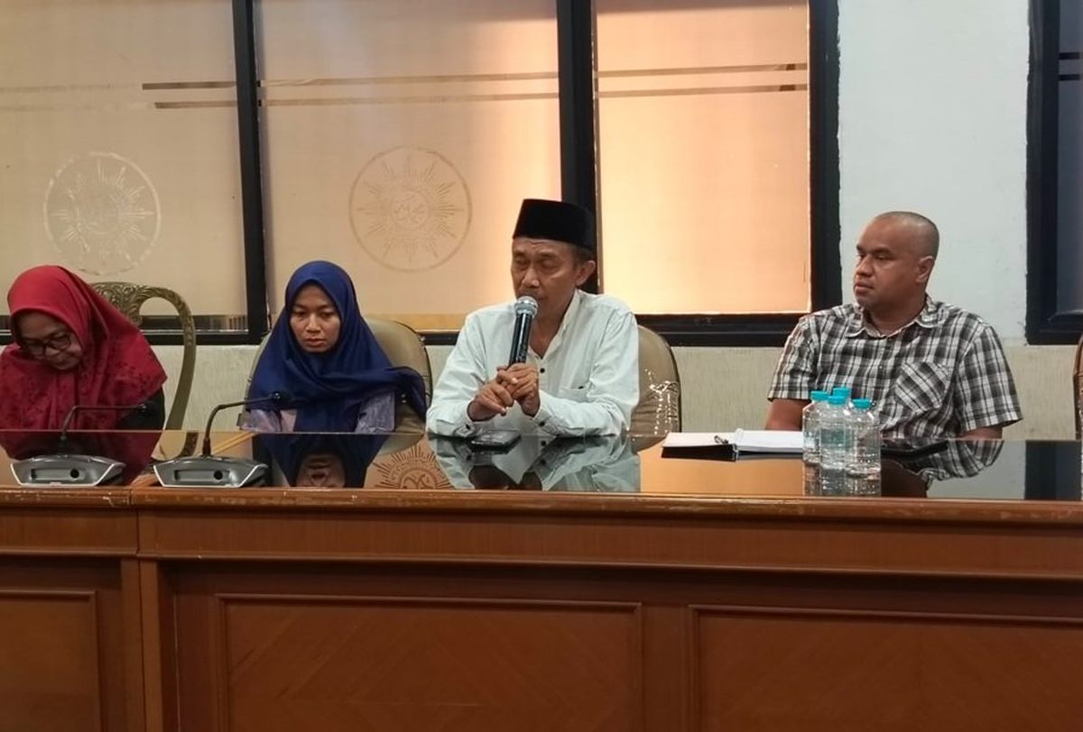 Ahmad Bahar dan Rosario de Marshal alias Hercules saat momen perdamaian setelah polemik video AI dan isu sensitif mengenai anak.