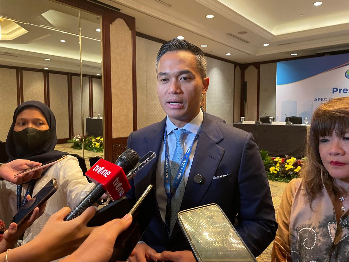 Perwakilan Kadin Indonesia dan MEDEF saat peluncuran France-Indonesia High-Level Business Council (FI-HLBC) untuk meningkatkan kerja sama perdagangan dan investasi bilateral.