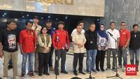 Wakil Ketua DPR Sufmi Dasco Ahmad saat menyampaikan komitmen DPR untuk menyelesaikan UU Ketenagakerjaan baru.