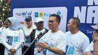 Menteri Perdagangan Budi Santoso meninjau pasar digital dan berdialog dengan pelaku UMKM e-commerce.