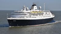 Kapal pesiar MV Hondius yang terlibat dalam insiden tiga kematian penumpang di Samudra Atlantik, diduga terinfeksi hantavirus.