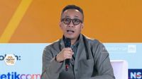 Presiden Direktur PT Vale Indonesia Tbk, Bernardus Irmanto, dalam sebuah forum diskusi. (Ilustrasi)