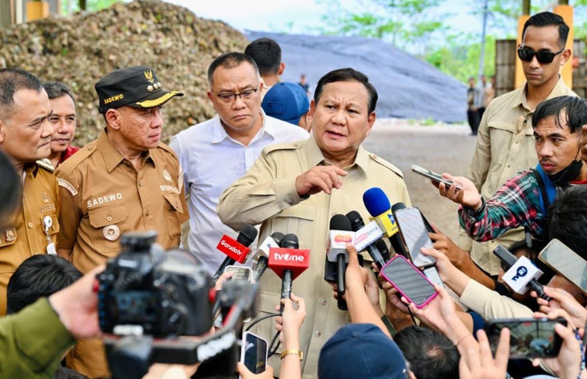 Presiden Prabowo Subianto menyampaikan pidato kebijakan ketenagakerjaan terbaru di hadapan perwakilan buruh pada peringatan Hari Buruh Internasional atau May Day 2026.