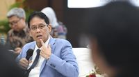 Perwakilan pengusaha dari Kamar Dagang Tiongkok saat berdialog dengan pemerintah terkait iklim investasi di Indonesia.