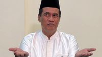 Menteri Pertanian Amran Sulaiman saat menyampaikan pandangannya mengenai dampak pelemahan nilai tukar rupiah terhadap sektor pertanian Indonesia, Jakarta. (Ilustrasi)