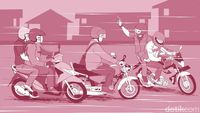 Ilustrasi penanganan korban kejahatan jalanan. Insiden serupa terjadi di Rumpin, Bogor, ketika seorang pria melawan begal motor.