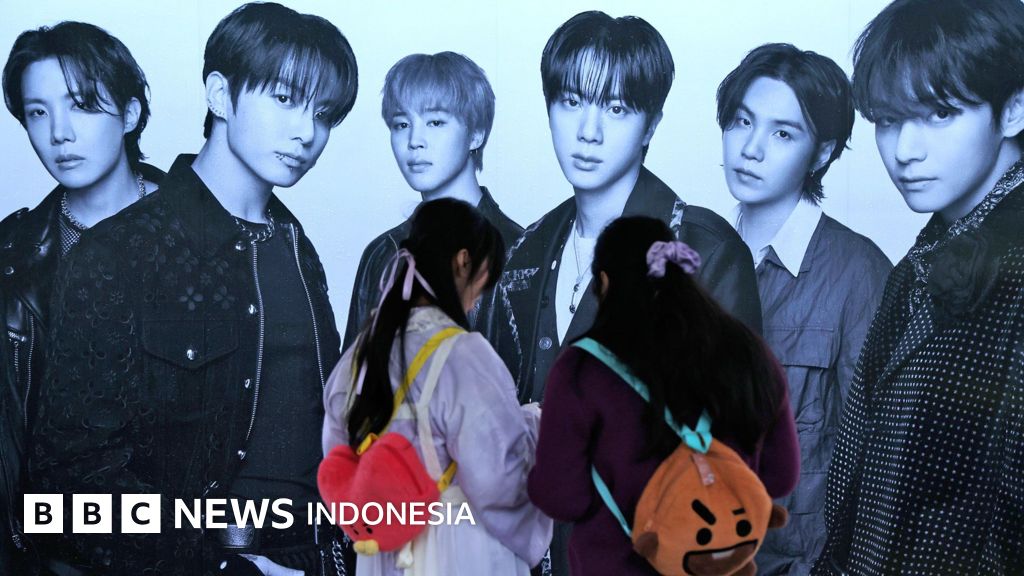 Ilustrasi korban penipuan tiket konser online, menggambarkan kerugian finansial dan kekecewaan yang dialami penggemar BTS.
