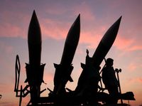 Sistem rudal Patriot, sejenis pertahanan udara yang sering digunakan oleh militer AS dan sekutunya di Timur Tengah untuk mencegat rudal balistik. (Ilustrasi)