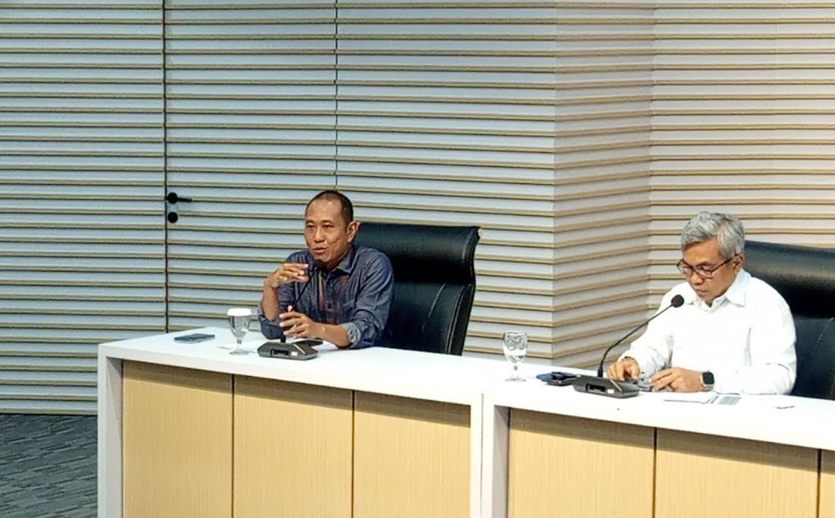 Gedung Merah Putih Komisi Pemberantasan Korupsi (KPK) di Jakarta, pusat investigasi kasus dugaan pemerasan izin tinggal WNA.