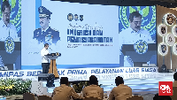 Wakil Kepala Kepolisian Republik Indonesia (Wakapolri) Komjen Pol. Agus Andrianto saat menyampaikan pernyataan kepada media. Klaimnya terkait Silmy Karim memicu perhatian publik.