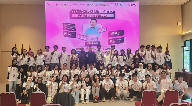 Mahasiswa Universitas Pembangunan Jaya (UPJ) akan mengikuti Sekolah Pasar Modal Level 2 yang diselenggarakan MNC Sekuritas dalam Jaya Investment Week 2026, memperkuat pemahaman analisis fundamental dan teknikal.