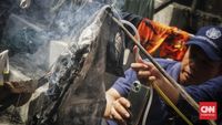 Ilustrasi bahaya gas hidrogen yang tidak berbau dan tak terlihat, diduga pemicu kebakaran berulang dari limbah organik.