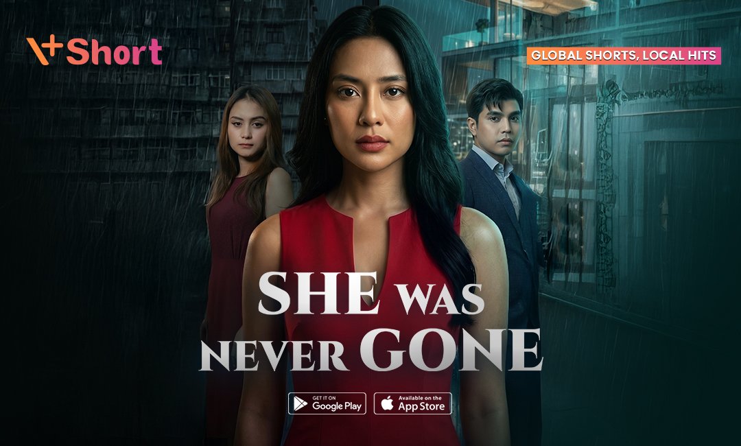 Potret adegan dari microdrama VShort 'She Was Never Gone' yang menampilkan intrik dan ketegangan dalam kisah balas dendam Anna.