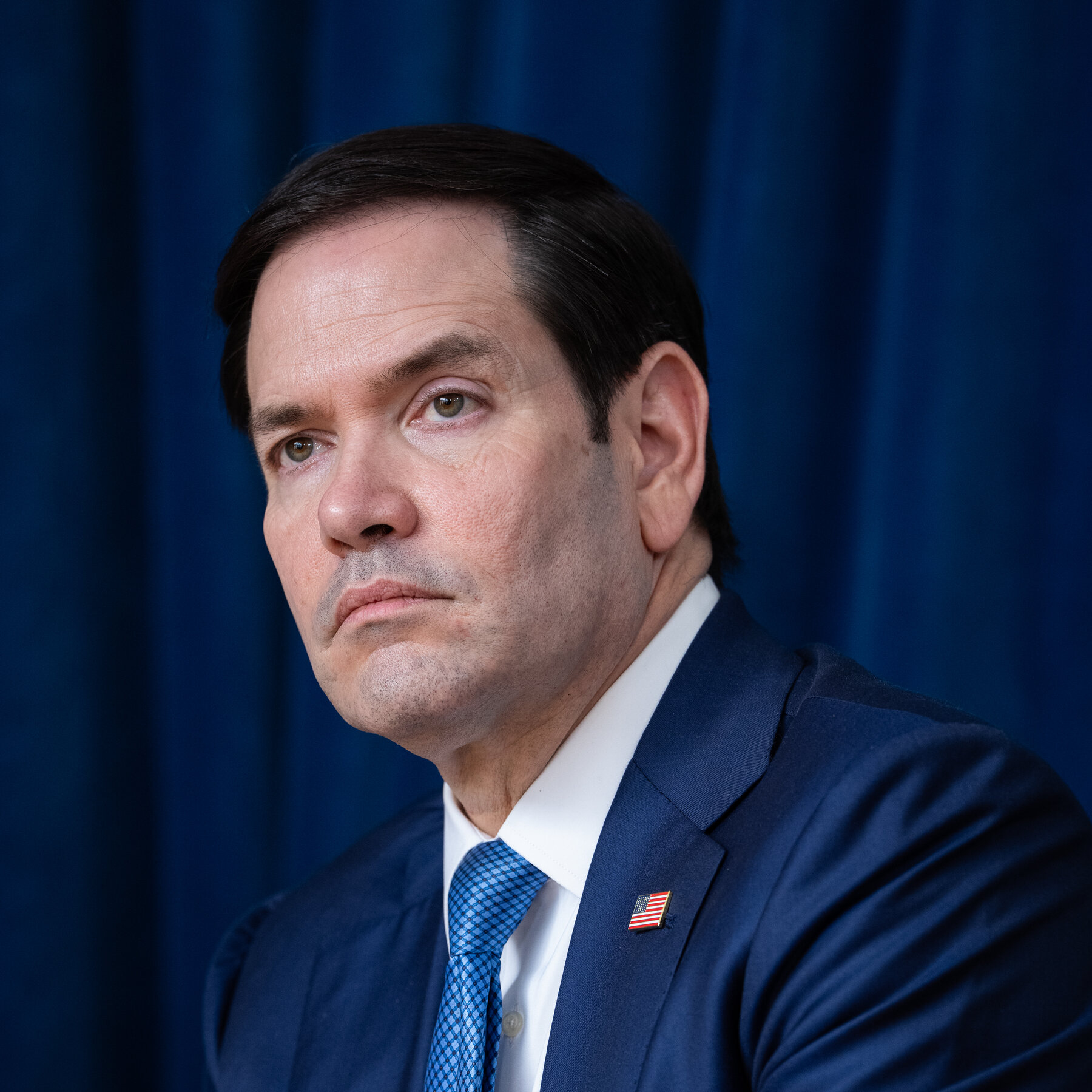 Sekretaris Negara AS Marco Rubio menyampaikan pernyataan terkait ketegangan di Selat Hormuz dan sikap Iran terhadap diplomasi. (Ilustrasi)