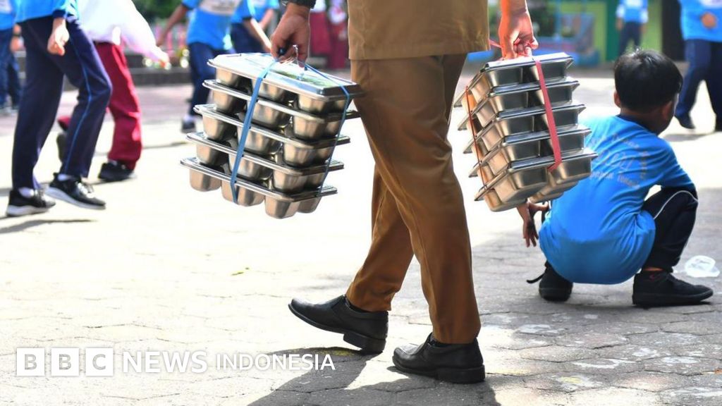 Gedung Mahkamah Konstitusi (MK) di Jakarta, lokasi dibacakannya putusan uji materi UU APBN 2026 terkait anggaran program Makan Bergizi Gratis (MBG).