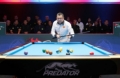 Ketua Umum PB POBSI Hary Tanoesoedibjo melakukan pukulan bola pembuka Indonesia International Open (IIO) 2026 di Pro Billiard Center, iNews Tower, Jakarta.