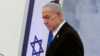 Perdana Menteri Israel Benjamin Netanyahu dalam sebuah acara resmi.
