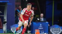 Leandro Trossard, penyerang Arsenal, yang kini santer dikabarkan tengah dalam proses kepindahan menuju klub raksasa Turki, Fenerbahce.