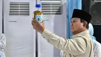 Presiden Prabowo Subianto saat meluncurkan program mandatori B50, menandai langkah Indonesia menuju kemandirian energi dan penghentian impor solar.