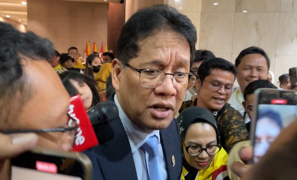 Menteri Keuangan Purbaya Yudhi Sadewa saat menyampaikan pernyataan terkait pengelolaan dana SAL di perbankan Himbara dan koordinasi dengan Bank Indonesia.