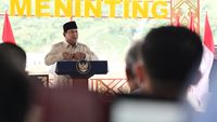 Prabowo Subianto saat menyampaikan tanggapan terkait keluhan distribusi program Makan Bergizi Gratis di Indonesia.