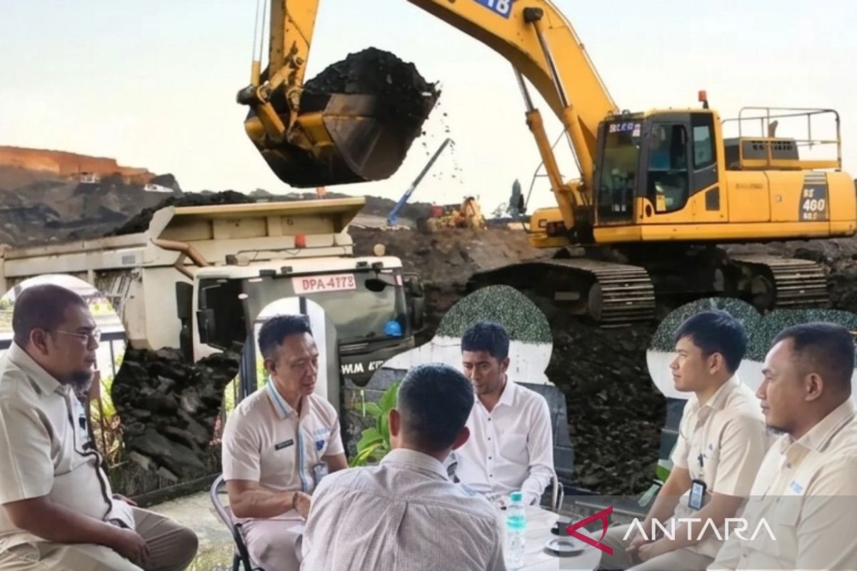 Perwakilan KemenHAM Kalimantan Timur saat memfasilitasi mediasi sengketa lingkungan hidup.