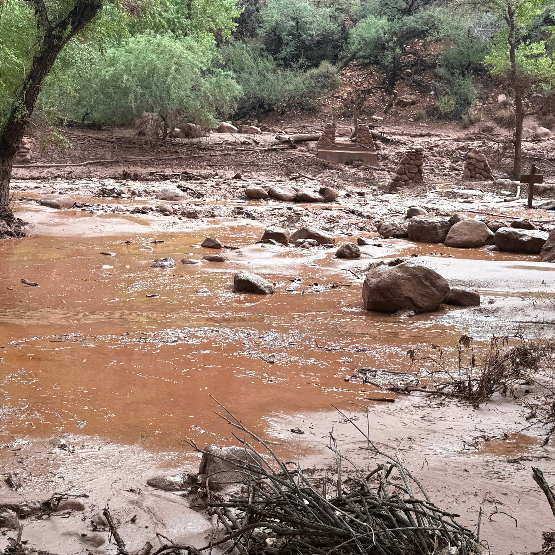 Pemandangan umum Grand Canyon yang megah, seringkali menjadi saksi bisu kekuatan alam, termasuk ancaman banjir bandang yang tiba-tiba.