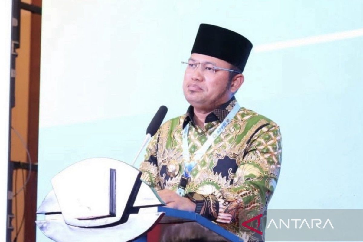 Gubernur Kalimantan Timur, Rudy Mas'ud, saat menyampaikan komitmen pemerintah provinsi dalam memperkuat peran UMKM sebagai pendorong utama ekonomi daerah.