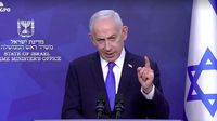 Perdana Menteri Israel Benjamin Netanyahu di tengah meningkatnya tekanan internasional dan tuduhan genosida dari Turki.
