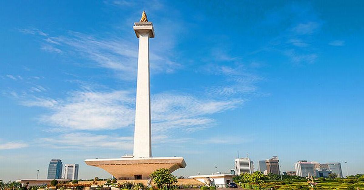 Suasana langit cerah berawan di kawasan Jabodetabek, sesuai prakiraan BMKG untuk Jumat, 7 Agustus 2026.