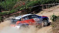 Tim DMO Garage Pertamax Turbo Fin+ menunjukkan determinasi tinggi, berhasil bangkit dari insiden di APRC dan Kejurnas Rally Sumatera Utara.
