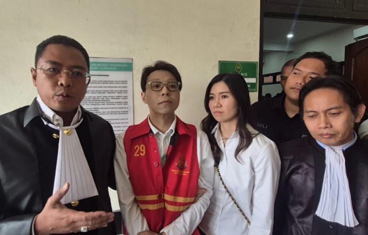 Suasana di Pengadilan Negeri Tangerang, lokasi persidangan kasus Dokter Richard Lee yang kembali ditunda.