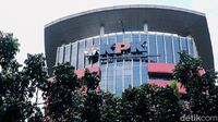 Gedung Merah Putih Komisi Pemberantasan Korupsi (KPK) di Jakarta, pusat penanganan kasus korupsi pejabat negara.