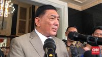 Menteri Pertahanan Sjafrie Sjamsoeddin saat menegaskan komitmen Indonesia terhadap kebijakan luar negeri bebas aktif dalam kerja sama pertahanan.