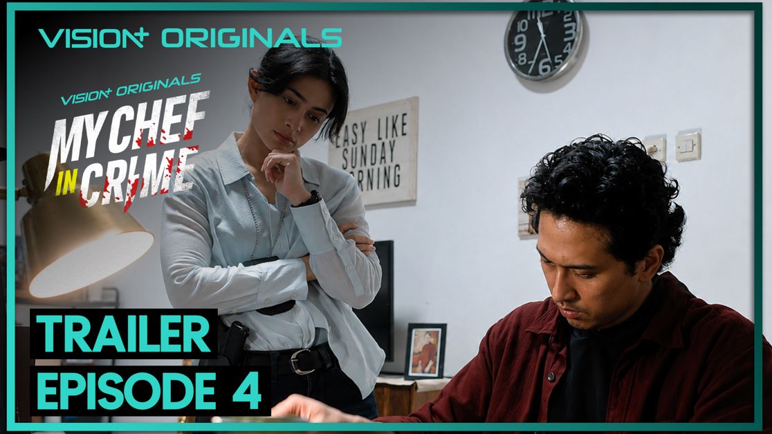 Roy Sungkono sebagai Rama dalam serial Vision+ My Chef in Crime yang kian intens mengungkap misteri pembunuhan.