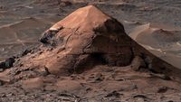 Panorama 360 derajat permukaan Mars yang baru dirilis oleh NASA, ditangkap oleh rover Curiosity dari Valle Grande, menampakkan pola geologis unik menyerupai sarang lebah. (Kredit: NASA/JPL-Caltech/MSSS)